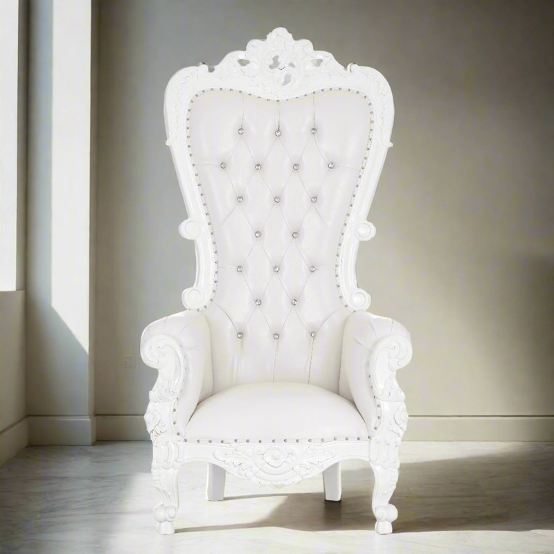 Tamira Queen Throne Chair