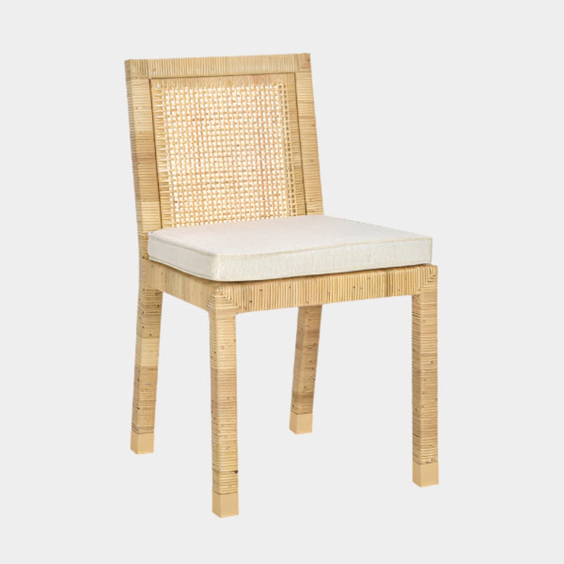 Amara Cream Linen Dining Chair