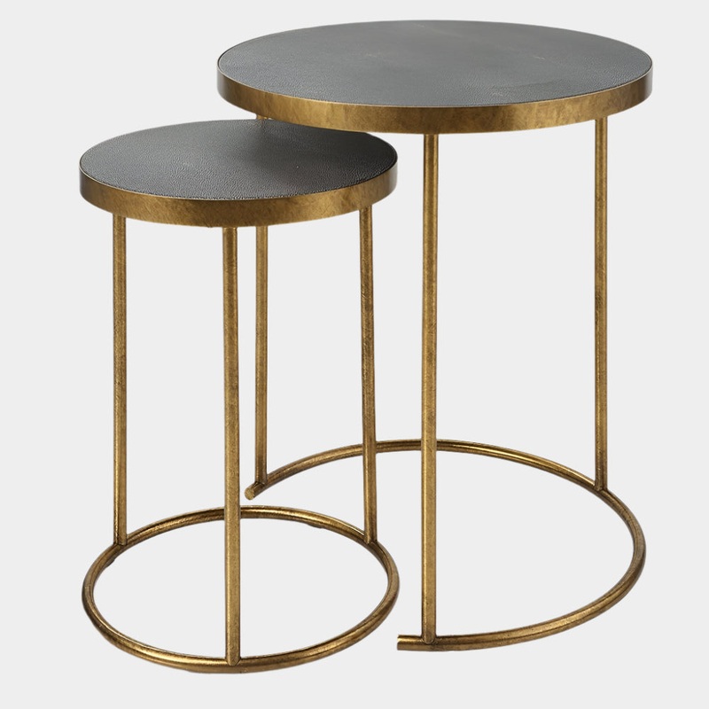 Aragon Nesting Tables, S/2