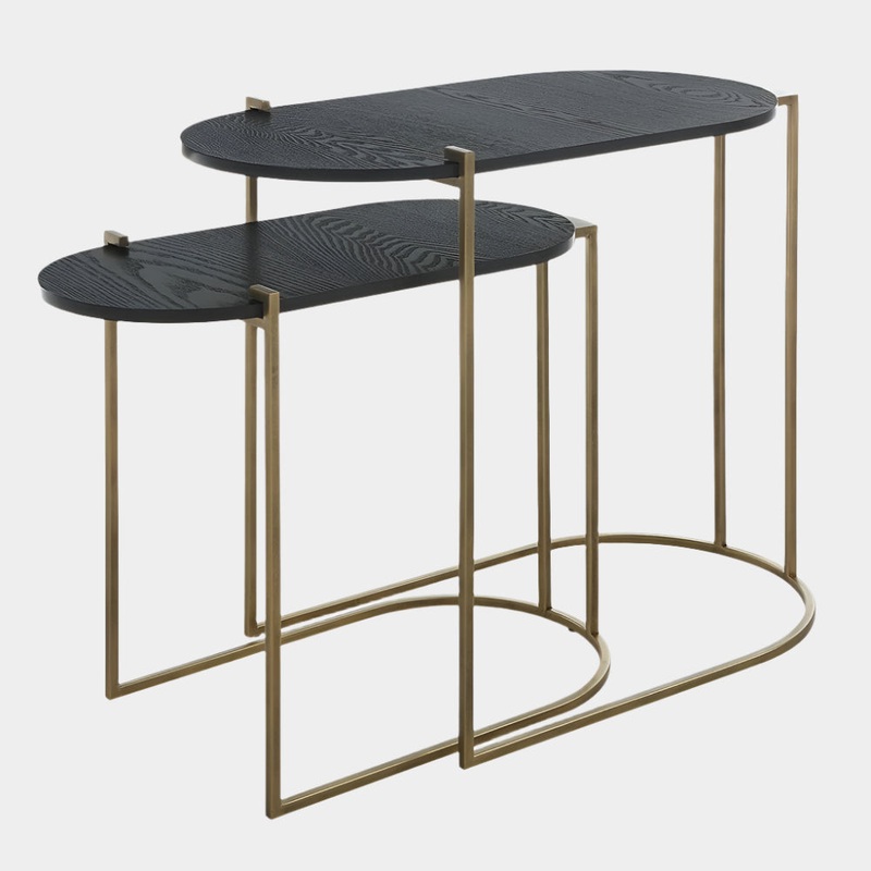 Aztec Nesting Tables, S/2