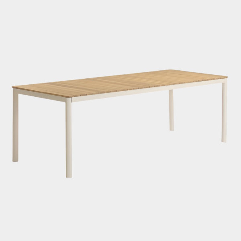 Sardinia Light Teak Outdoor Dining Table