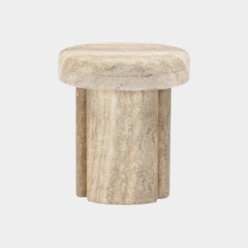 Sheila Textured Concrete Indoor / Outdoor Side Table