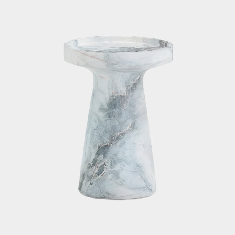 Zara Aegean Marble Indoor / Outdoor Side Table
