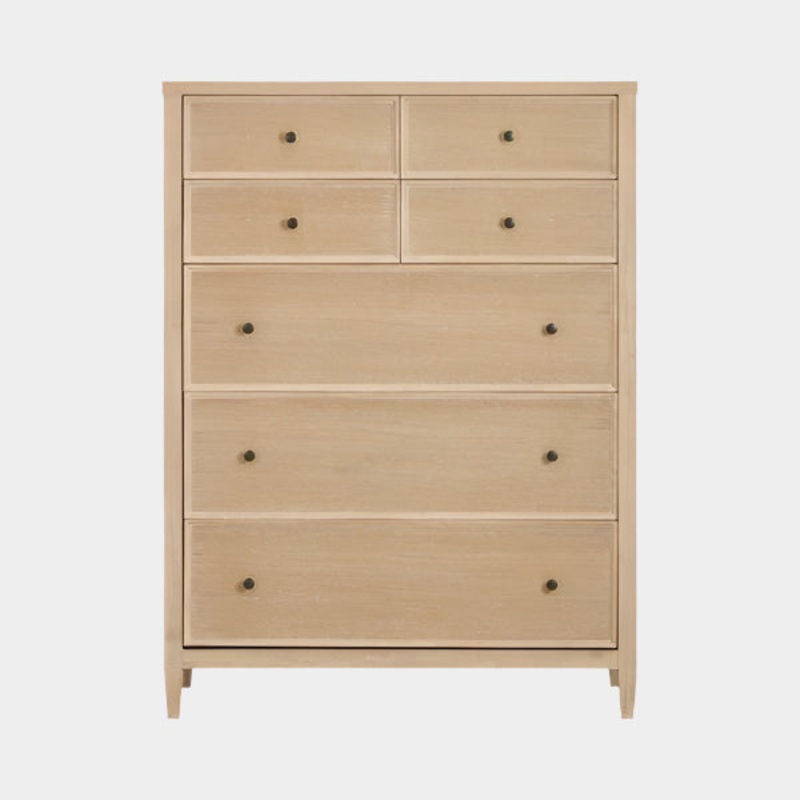 Bristol Park Whitewashed Oak Wood Chest