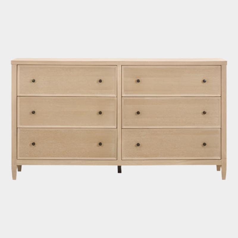Bristol Park Whitewashed Oak Wood Dresser