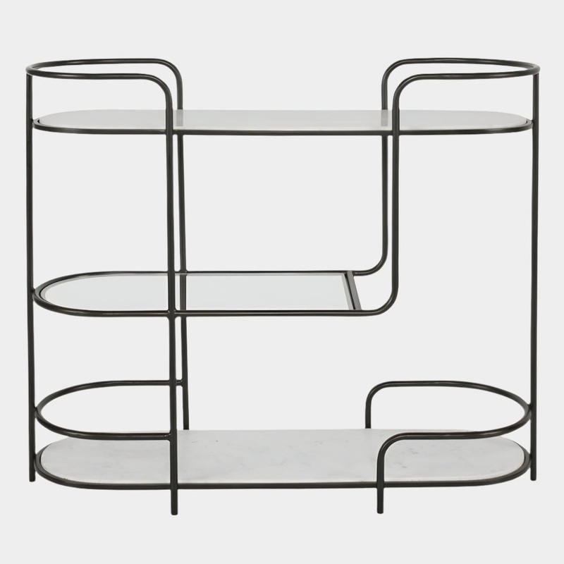 Trolley Bar Console, 2 Cartons