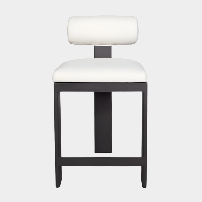 Bolster Back Outdoor Counter Stool