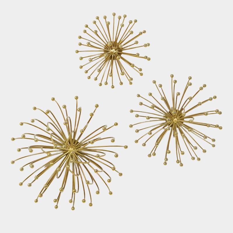 Aga Metal Wall Decor, S/3