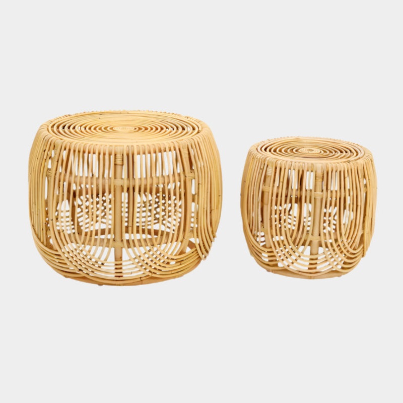 Azrina Rattan Nesting Tables