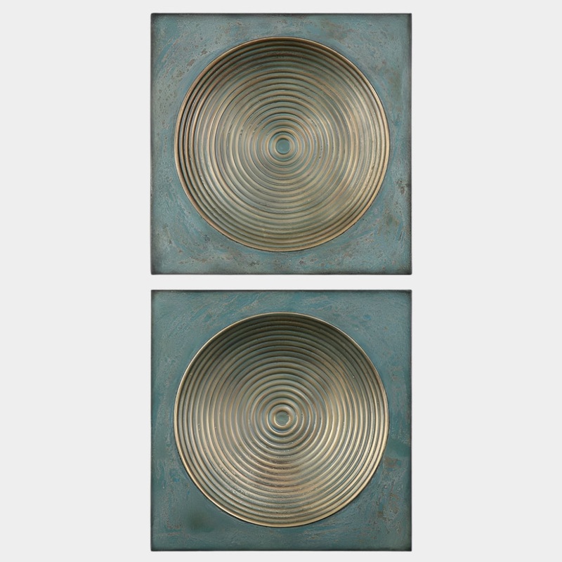 Sybil Metal Wall Decor, S/2