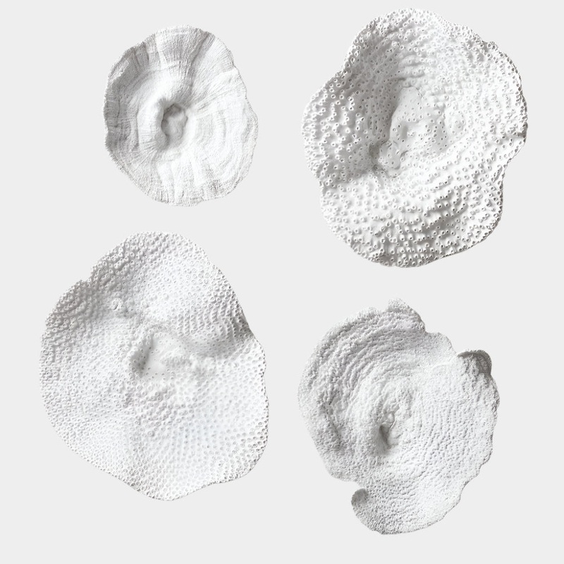 Sea Coral Wall Decor, S/4