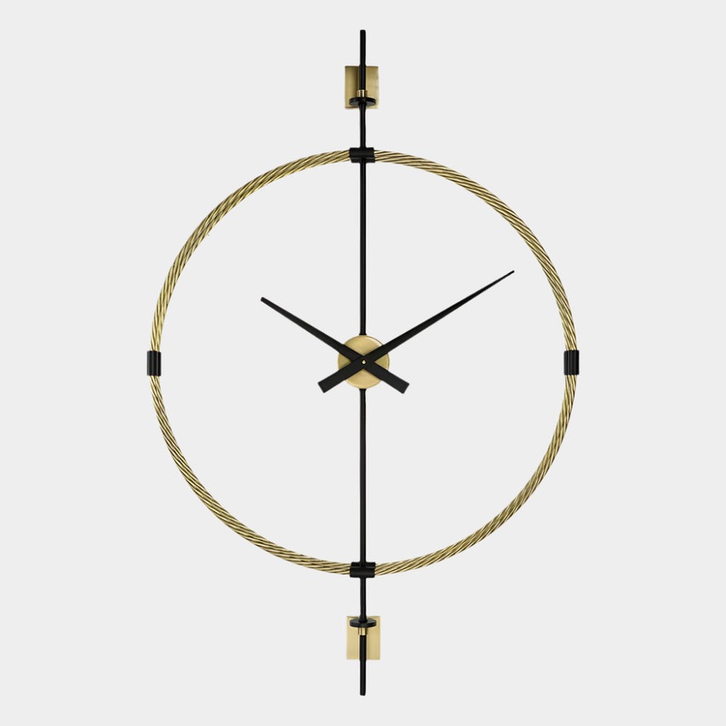 Time Flies Wall Clock