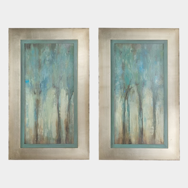 Whispering Wind Oil Reproductions, S/2