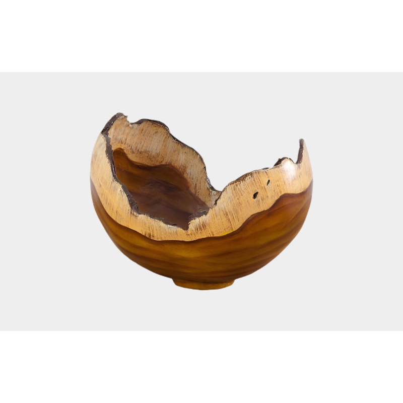 Burled Bowl, Faux Bois