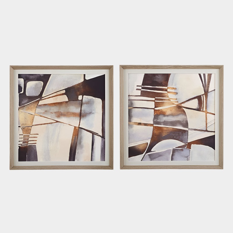 Vetrina Framed Prints, S/2