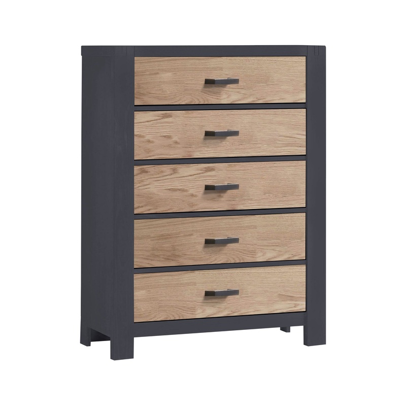 Rustico Moderno 5 Drawer Dresser