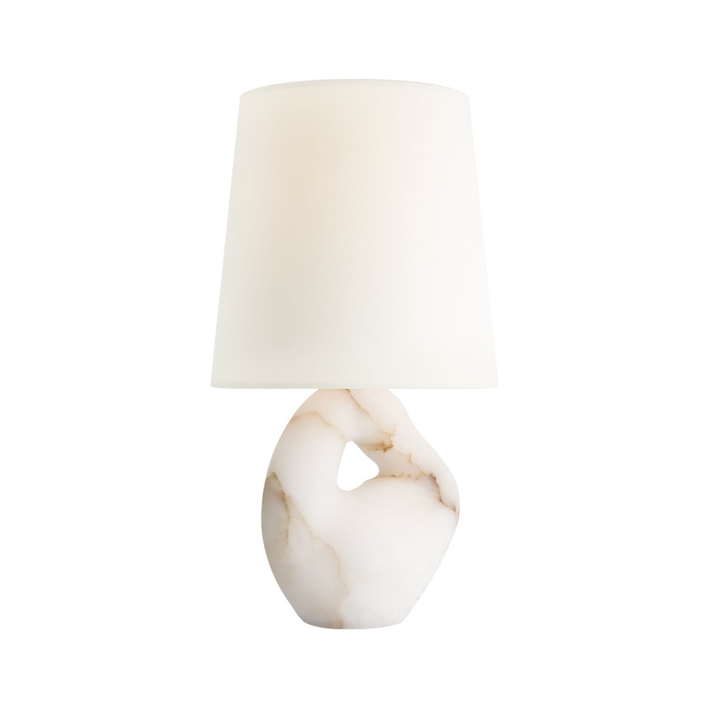 Adria 16″ Alabaster Table Lamp