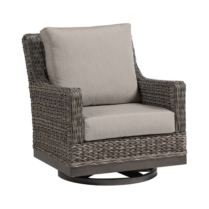 Boston Swivel Gliding Club Chair