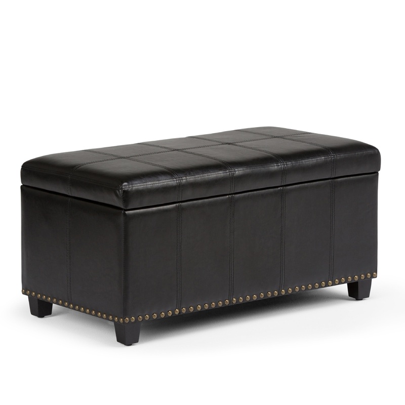 Amelia – Transitional Storage Ottoman Bench