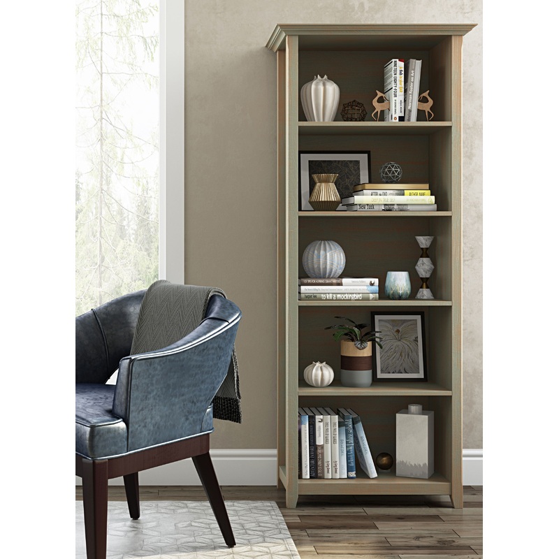 Amherst – 5 Shelf Bookcase, Handcrafted