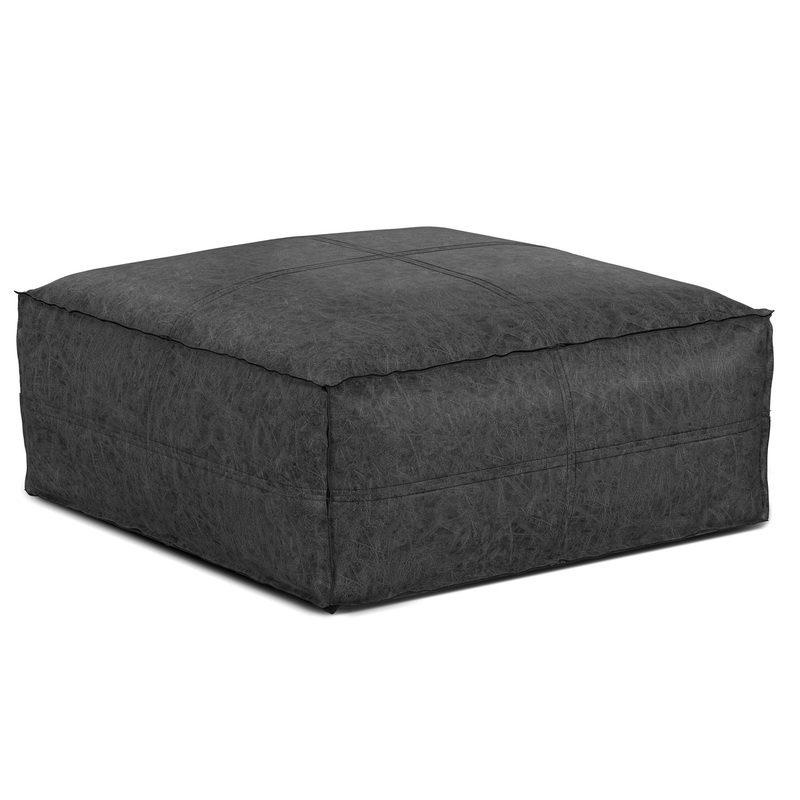 Brody – Large Square, Coffee Table Pouf