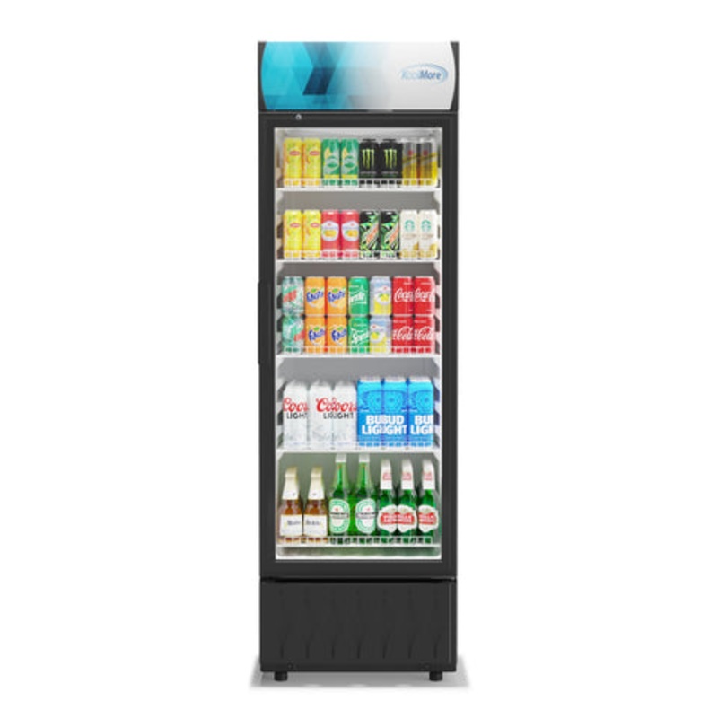 22 in. One-Door Merchandiser Refrigerator – 9 Cu Ft. MDR-9CP