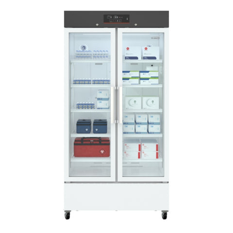 27 cu. ft. Medical Vaccine Refrigerator for Pharmacy and Laboratory with Multi-Level Emergency Alarms, UL-Listed in White (KM-PHR-27C)