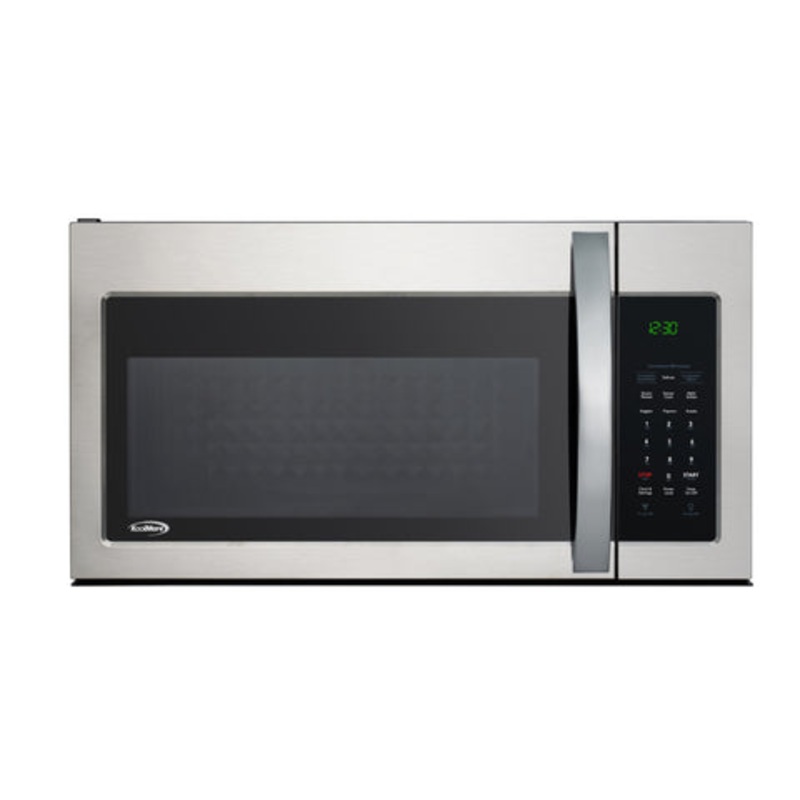 30 in. 1.5 cu.ft Over-the-Range Convection Microwave Oven in Black (KM-MOTC-15SS)