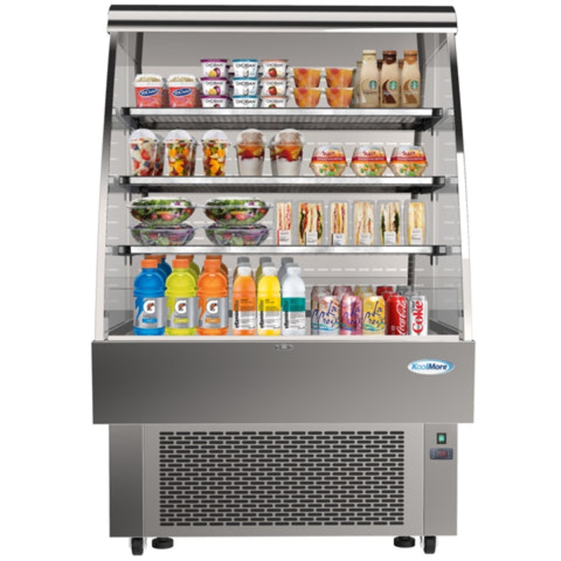 35 in. Open Air Grab and Go Refrigerator – 13.4 Cu Ft. CDA-13C