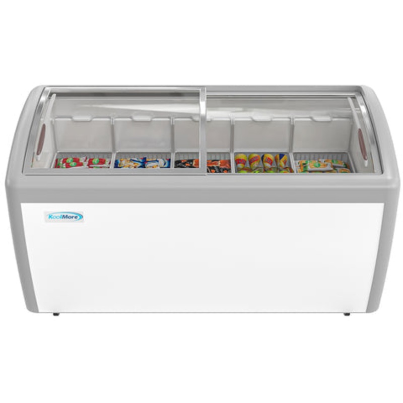 60 in. Display Ice Cream Freezer – 16 cu ft. MCF-16C.