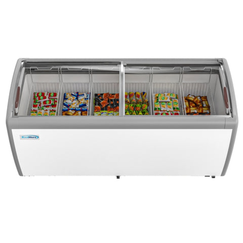 71 in. Commercial Ice Cream Display Freezer, 20 cu. ft. MCF-20C
