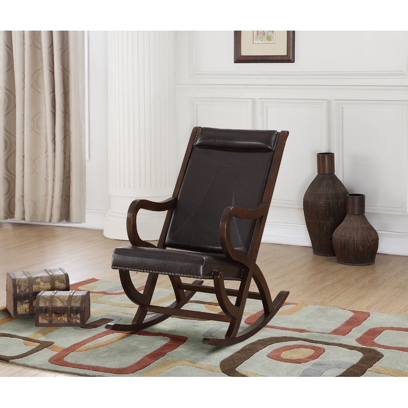 Triton – Rocking Chair – Espresso / Walnut