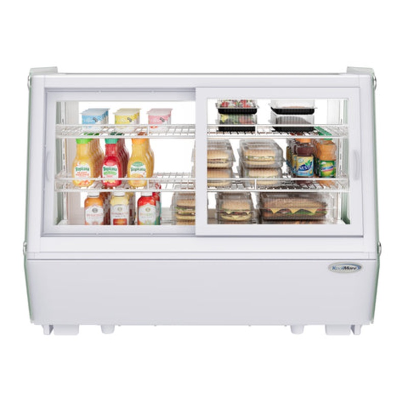 35 in. Self-Service Countertop Display Refrigerator in White (CDC-165-WH)
