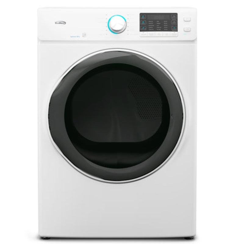 8 cu. ft. Large Capacity Stackable Vented Electric Front Load Dryer in White, 240V (FLD-8CWH)
