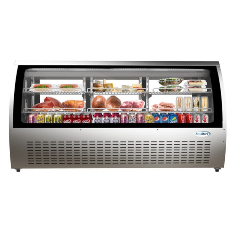 82 in. Deli Display Refrigerator – 32 Cu Ft. RD32C-SS.