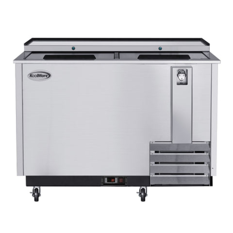 50 in. Commercial Bottle Cooler in Stainless-Steel with Built-In Opener, ETL Listed, 14 cu. ft. (KM-BOC50-SS) No rating value Same page link.   (0) Write a review