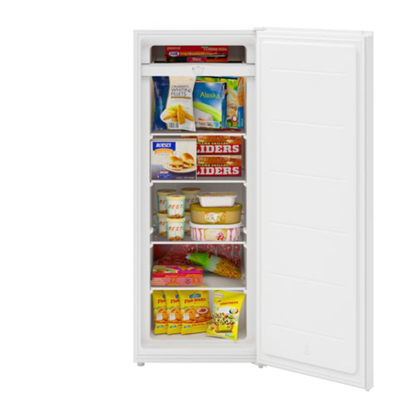 7 Cu. Ft Upright Freezer in White – RUF-7C
