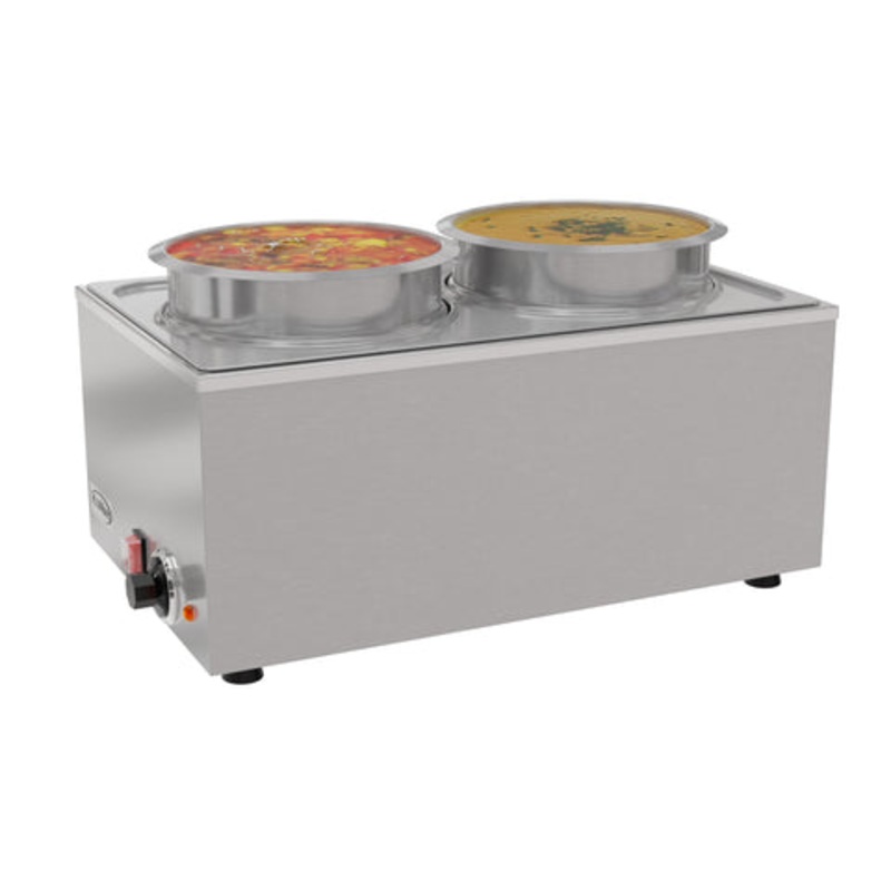 8 Qt. Two-Pot Electric Countertop Food Warmer, CFW-4.