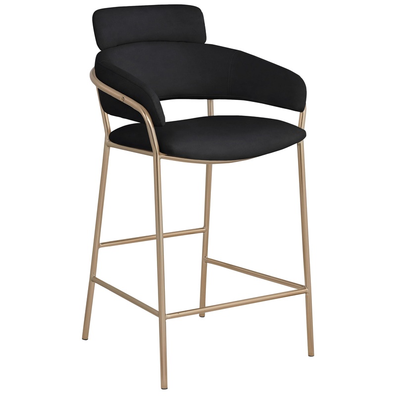 Yara – Counter Stool – Black