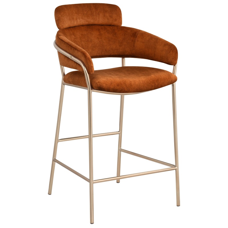 Yara – Counter Stool – Cognac