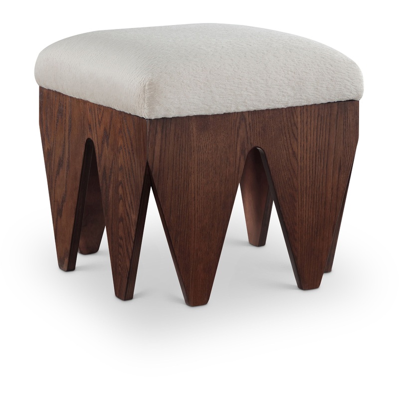 Altair – Fabric Bench – Dark Brown Base