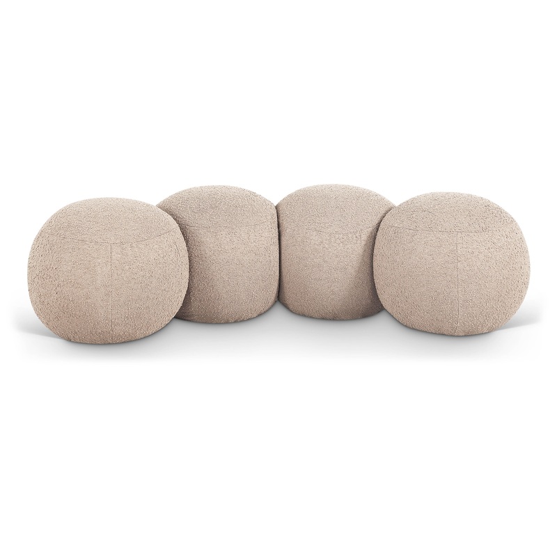 Apollo – Boucle Fabric Bench