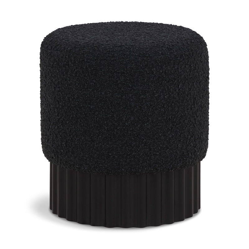 Veranda – Ottoman / Stool With Black Base