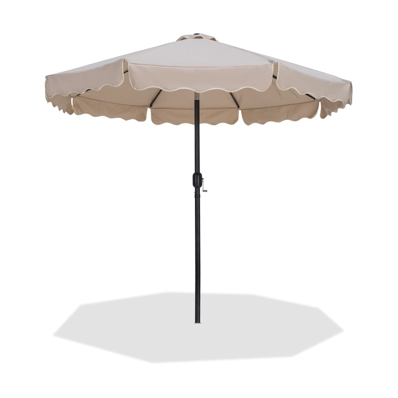 Amalfi – Patio Umbrella – Black Pole