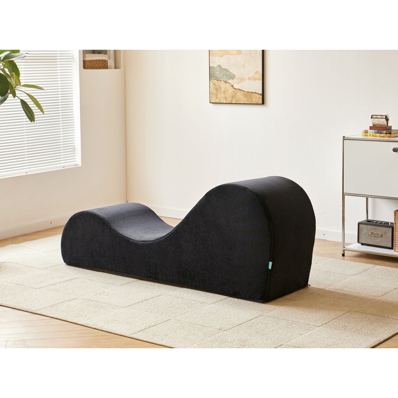 Solace – Chaise Lounge Chair Relaxation, Ergonomic Design With Soft Yet Firm High Density Foam Core