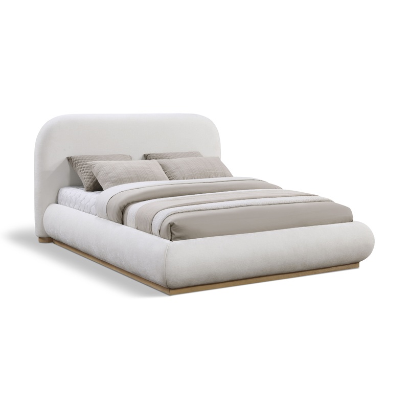 Vaughn – Chenille Bed With Natural Base