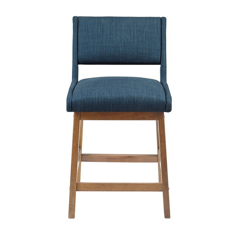 Boomerang – Dining Counter Stool Cushion – Navy