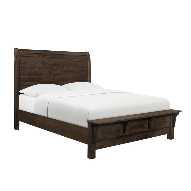Verna – Sleigh Bed