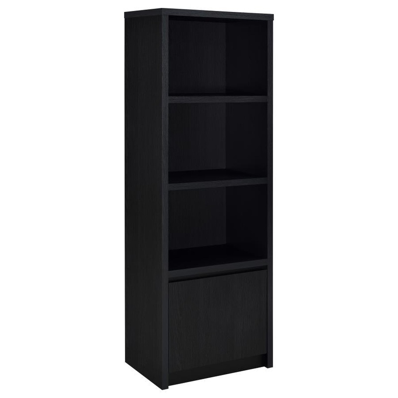 Winfield – 3-Sheld Media Tower Entertainment Pier – Black