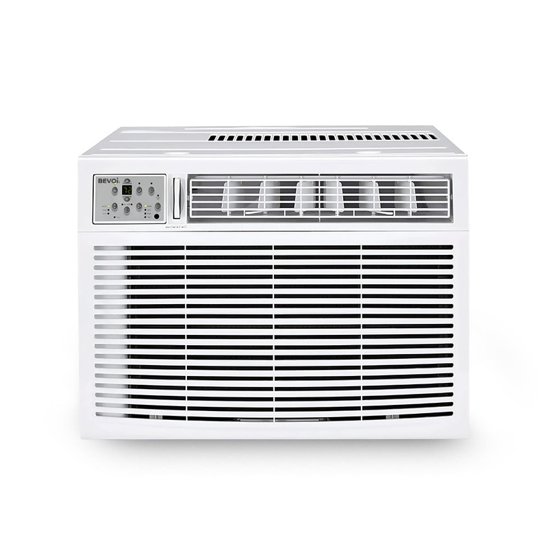 Bevoi 15,000 BTU EasyCool Window Air Conditioner with Remote BEV15WiNMiD | 115V 15A in White